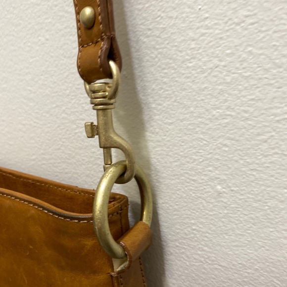 VINTAGE Leather Handmade Arnold Churgin Cross Body Bag - Picture 7 of 7